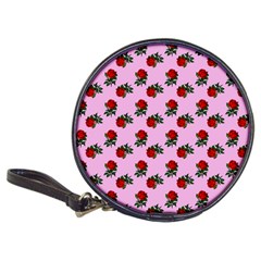 Red Roses Pink Classic 20-cd Wallets by snowwhitegirl