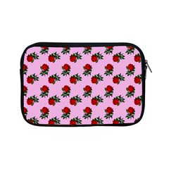 Red Roses Pink Apple Ipad Mini Zipper Cases by snowwhitegirl