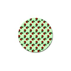 Red Roses Green Golf Ball Marker (10 Pack) by snowwhitegirl