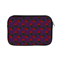 Red Roses Purple Apple Ipad Mini Zipper Cases by snowwhitegirl