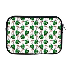 Flamingo Leaf Patttern Apple Macbook Pro 17  Zipper Case by snowwhitegirl