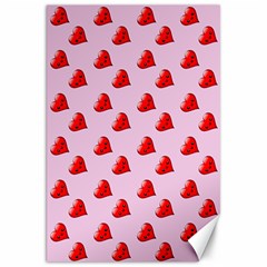 Kawai Hearts Canvas 20  X 30  by snowwhitegirl