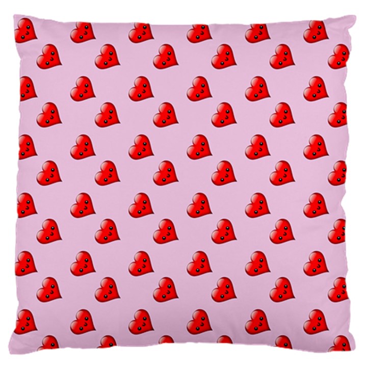 Kawai Hearts Large Flano Cushion Case (Two Sides)