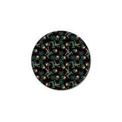 Vintage Jester Floral Pattern Golf Ball Marker (10 Pack) by snowwhitegirl