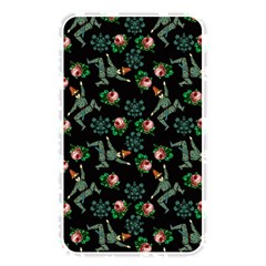 Vintage Jester Floral Pattern Memory Card Reader (rectangular) by snowwhitegirl