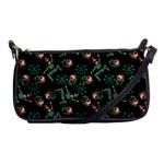 Vintage Jester Floral Pattern Shoulder Clutch Bag Front