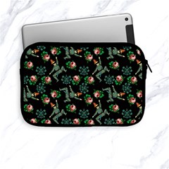 Vintage Jester Floral Pattern Apple Ipad Mini Zipper Cases by snowwhitegirl