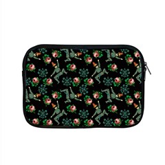 Vintage Jester Floral Pattern Apple Macbook Pro 15  Zipper Case