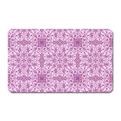 Ornamental Pink Magnet (Rectangular)