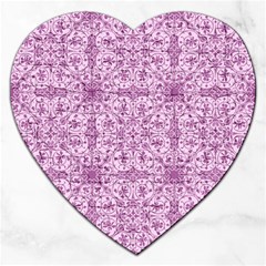 Ornamental Pink Jigsaw Puzzle (heart)