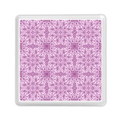 Ornamental Pink Memory Card Reader (Square)