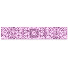 Ornamental Pink Large Flano Scarf 