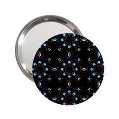 Embroidery Paisley Black 2.25  Handbag Mirrors