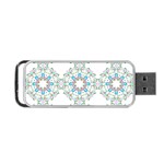 Embroidery Paisley Portable USB Flash (Two Sides) Back