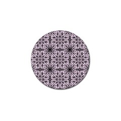 Ornamental Pink Black Golf Ball Marker (10 Pack) by snowwhitegirl