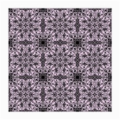 Ornamental Pink Black Medium Glasses Cloth by snowwhitegirl