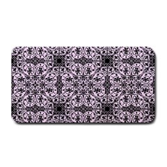 Ornamental Pink Black Medium Bar Mats by snowwhitegirl