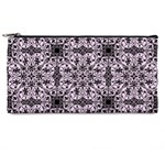 Ornamental Pink Black Pencil Cases Front