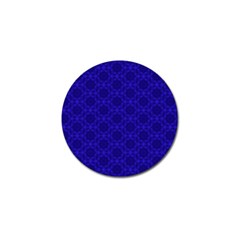 Victorian Paisley Royal Blue Pattern Golf Ball Marker (4 Pack) by snowwhitegirl