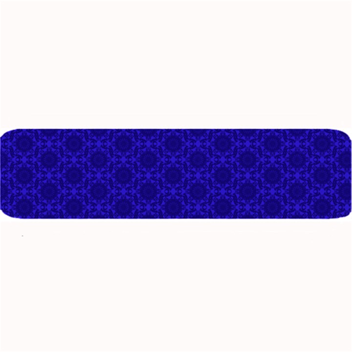 Victorian Paisley Royal Blue Pattern Large Bar Mats