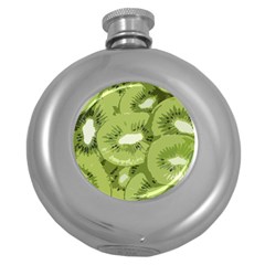 Kiwis Round Hip Flask (5 oz)