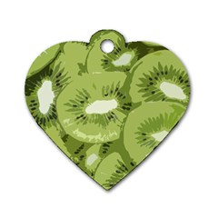 Kiwis Dog Tag Heart (Two Sides)