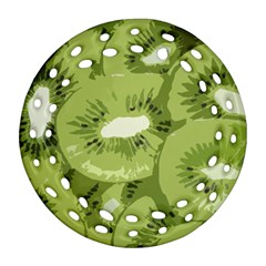 Kiwis Ornament (Round Filigree)