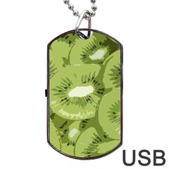 Kiwis Dog Tag USB Flash (One Side)