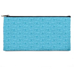 Retro Blue Pattern Pencil Cases