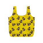 Girl With Popsicle Yello Full Print Recycle Bag (S) Front