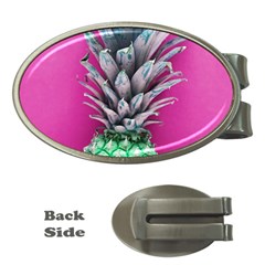 Green Pineapple Money Clips (oval)  by snowwhitegirl