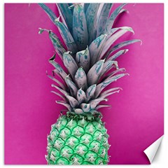 Green Pineapple Canvas 16  X 16  by snowwhitegirl