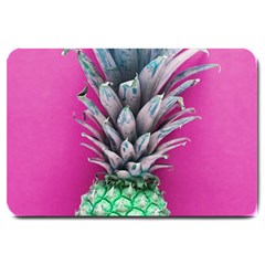 Green Pineapple Large Doormat  by snowwhitegirl