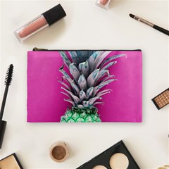 Green Pineapple Cosmetic Bag (medium)