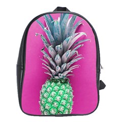 Green Pineapple School Bag (xl) by snowwhitegirl