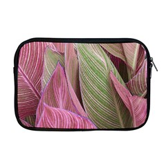 Pink Leaves Apple MacBook Pro 17  Zipper Case