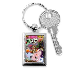 Pattern Patchwork Key Chains (rectangle)  by snowwhitegirl