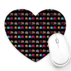 Eighties Bugs Heart Mousepads by snowwhitegirl