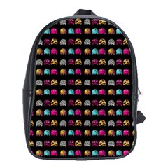 Eighties Bugs School Bag (large) by snowwhitegirl