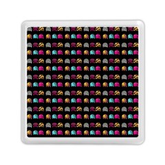 Eighties Bugs Memory Card Reader (square) by snowwhitegirl