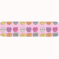 Valentine Hearts Pink Large Bar Mats by snowwhitegirl