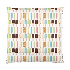 Candy Popsicles White Standard Cushion Case (two Sides) by snowwhitegirl