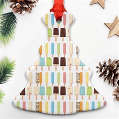 Candy Popsicles White Ornament (christmas Tree) 