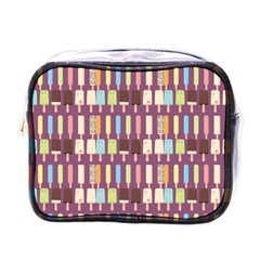 Candy Popsicles Purple Mini Toiletries Bag (one Side) by snowwhitegirl