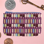 Candy Popsicles Purple Large Coin Purse Front