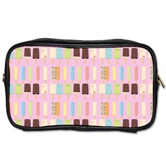 Candy Popsicles Pink Toiletries Bag (one Side) by snowwhitegirl