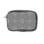 Geometric Stylized Floral Pattern Coin Purse Front