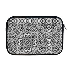 Geometric Stylized Floral Pattern Apple Macbook Pro 17  Zipper Case by dflcprints