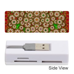 Flower Wreaths And Ornate Sweet Fauna Memory Card Reader (stick) by pepitasart