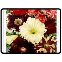 Flowers 1776585 1920 Fleece Blanket (large)  by vintage2030